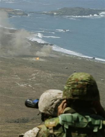 Mỹ-Nhật tiến hành diễn tập liên hợp đánh chiếm đảo tháng 6 năm 2013